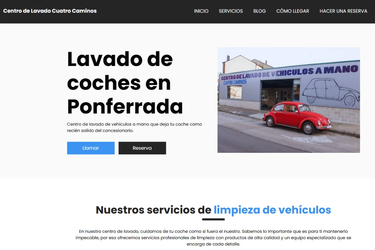 Lavado Cuatro Caminos