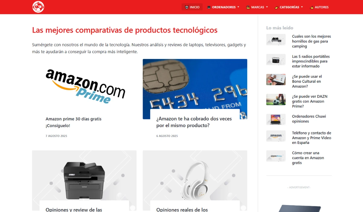 Portada de Opiniones Electrónicas